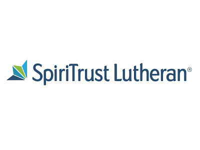 Logo for SpiriTrust Lutheran branding corporate identity logo naming rebranding