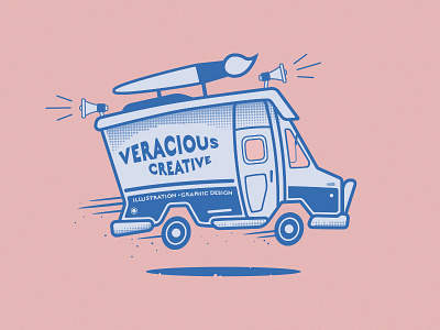 Icecreamtruck Dribble diy icecream icecream truck paintbrush self branding