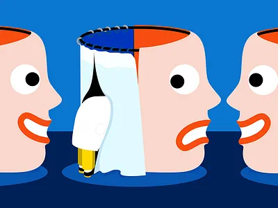 Personality Science 2d character color creative digital doodle editorial fun graphic design illustration illustrator vector