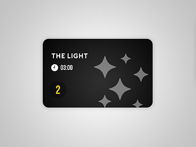 Simple card card item simple