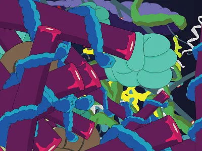 Breakthrough art code generative illustration