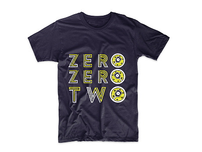 Zero Zero Two T-shirt design app branding fatherday fatherdays happyfathersday identity illustrations logo tshirt design typography