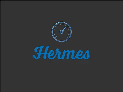 Hermes Rideshare Brand branding car carpool hermes logo rideshare spedometer