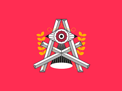 36 Days of Type 36 36daysoftype a badge days eye flowers gradient lines of type