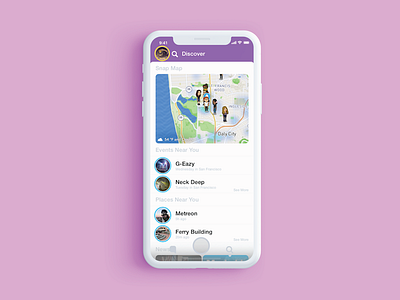 Snapchat Discover Redesign discover page snap inc snapchat ui design ux