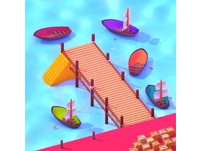 1 - 36 days of type 3d building c4d color concept creative design flat icon illustration illustrator isometric