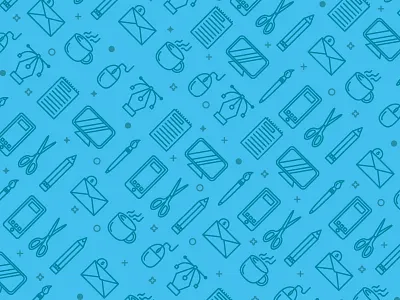 Art & Design Icon Pattern art design icon icon pattern icon set iconography linework minimal outline pattern simple stroke