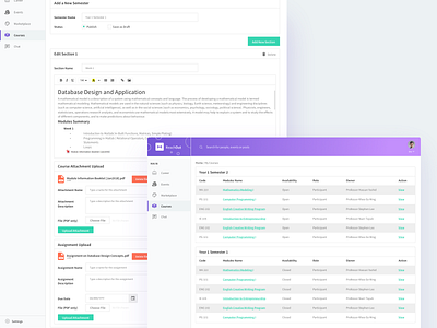 SaaS Product Course UI Design dashboard gradient saas ui user experience ux web design