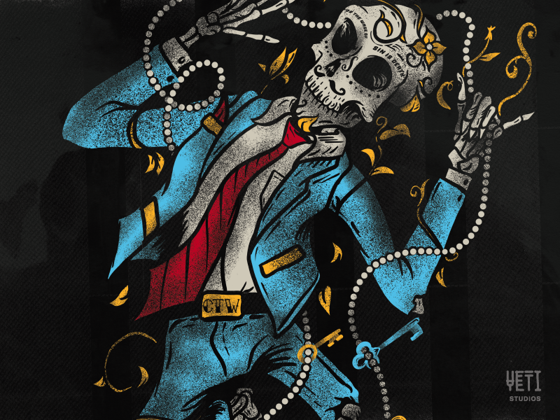 Example of Ctw Apparel  - Dancin Bones