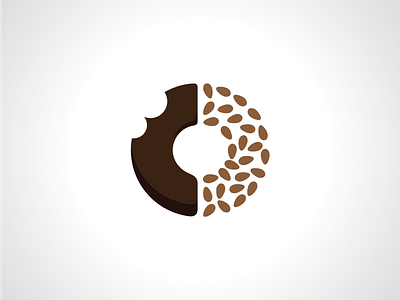 Delicious Donuts Logo Template delicious donut food logo sugar tasty template yummy