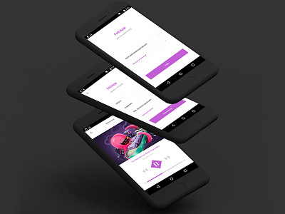 Music Player Moblie Application UI app application design mobile application music music player player ui ui design