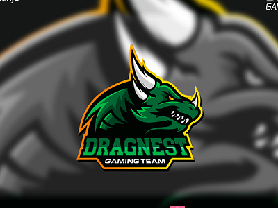 Esport Logo Dragon Gaming Team esport logo game logo logo design logo inspiration gaming logo