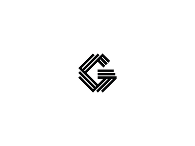 36 days of type - G 36daysoftype black and white branding graphic design logo logo design minimal minimal design typography