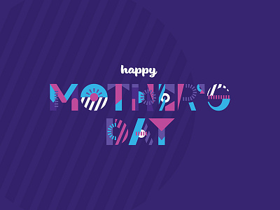 Mother's Day color design experimental mother typography