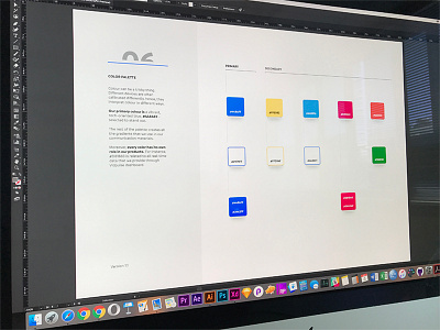 Style Guide - Vidpulse Dashboard adobe analytics card colors dashboard data graph ui ux video xd