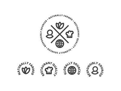 Manitou Branding Icons branding food icons packaging web