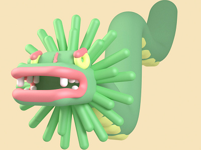 Dioses México 3d characterdesign diseño ilustración