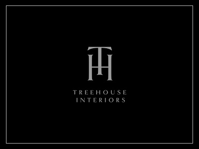 Treehouse Logo brand design identity interiors logo treehouse typography