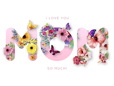 Happy mother's day! card day design graphic mothers typography