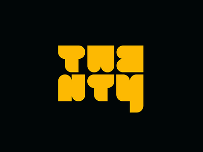 twenty ideas concept lettering twenty typograhy