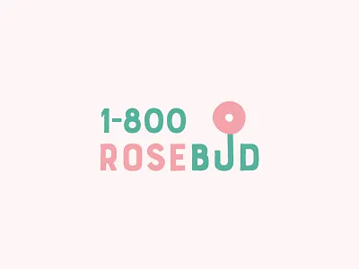 Rosebud Logo flower graphic design logo logo design challenge rosebud thirty logos