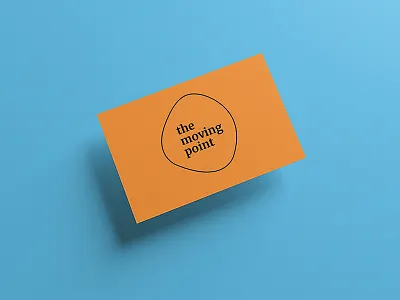 The Moving Point art direction branding brochure colour graphic design typography