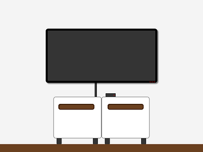 Entertainment Center apple tv colorful dots llc design challenge entertainment center sketch television tv tv stand