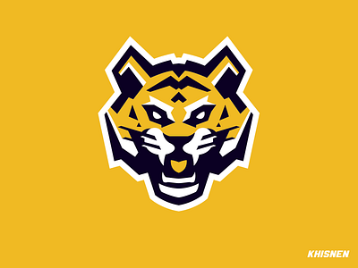 Tiger #2 branding illustration logo logotype mascot sports logo tiger