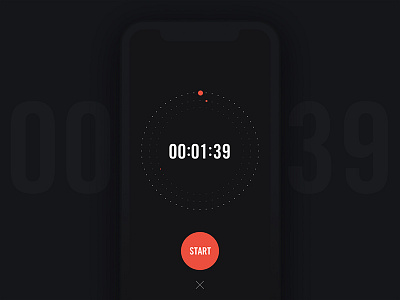 Countdown Timer 014 app clock daily ui time timer