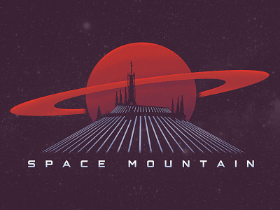 Space Mountain disney disneyland ride roller coaster theme park tomorrowland