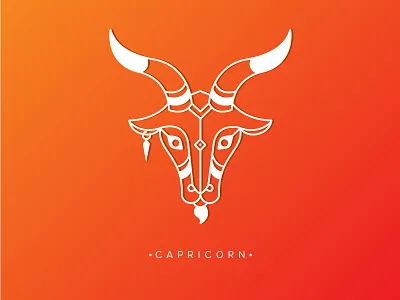 Capricorn - #10 quirky gypsy zodiac illustration art astrology capricorn gypsy icon design illustration illustrator lineart quirky signs vector zodiac