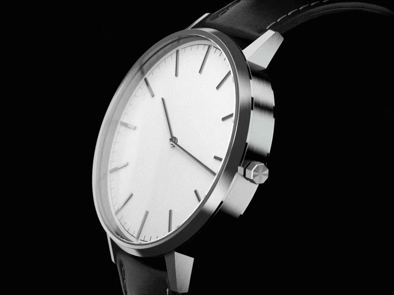 Watch 3D render animation 3d animation render watch