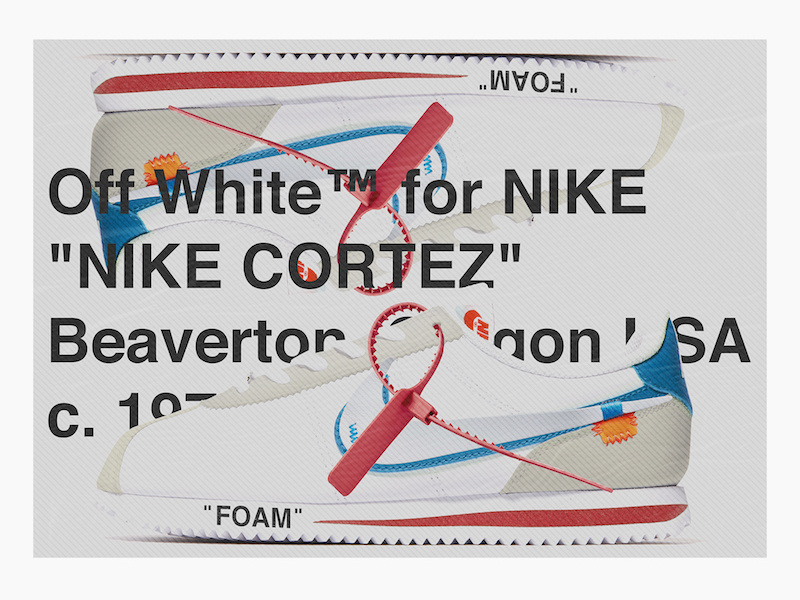 nike off white cortez