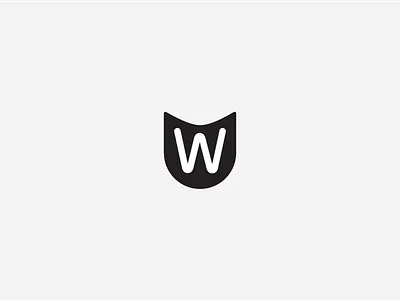 W Emblem brand emblem geometry keepitugly monochrome shield simple w