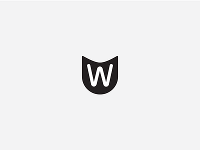 W Emblem brand emblem geometry keepitugly monochrome shield simple w