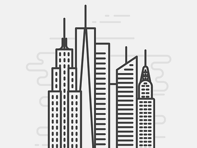 Building Icons building flat icons illustration line