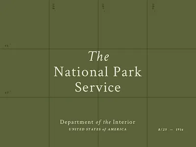 BSDS Challenge No. 4: National Parks + Crimson Text bsds bsdsthunderdome challenge crimson national parks typography