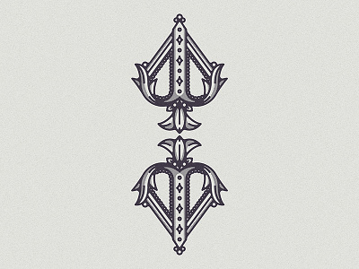 Spade cards halftone icon illustration line art medieval number poker smbol texture typography
