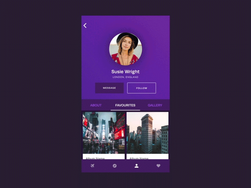 FREE Travel UI Kit adobe xd freebie madewithadobexd ui kit xd