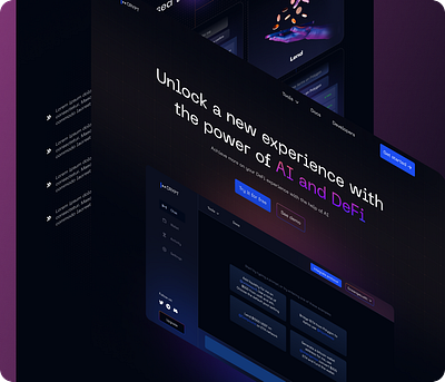 CRYPT LANDING PAGE AND DASHBOARD 3d graphic design illustration product design ui uiux design