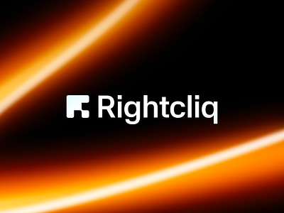 Rightcliq – Logo Design branding click cliq design flat logo minimal minimalism minimalist r letter right squares