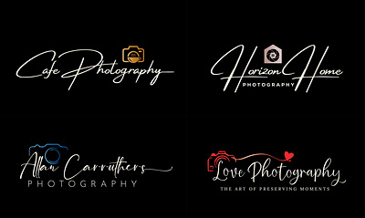 Photography Logos camera logos design fiverr logos free graphic design logo logo design logo idea logo inspiration logodesign photography photography branding photography logos visual identity