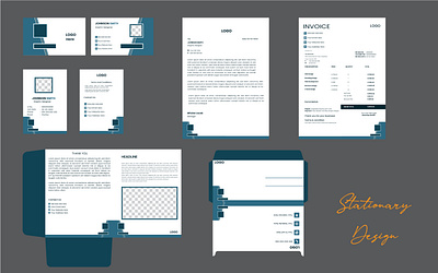 Corporate Stationary Design element