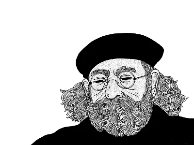 Bob art bob greenberg illustration ink lines portrait rga