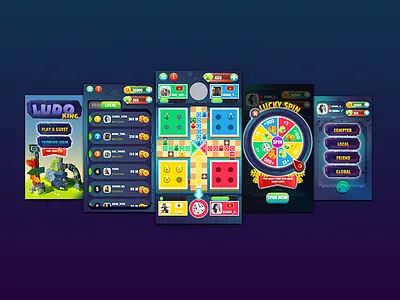 Ludo King art design game hanbat illustration