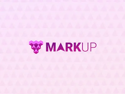 MarkUP branding design graphic logo wordmark