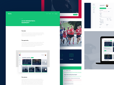 RWB Case Study – Inspire, Educate, Connect agency blue branding case study design digital green mabbly red rwb website