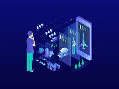 Polyworld Second Illustration brand style guide brandbook mark bright color combinations building illustration design exploration font family selection game app icon ico logotype ios mobile application logo design token branding visual identity