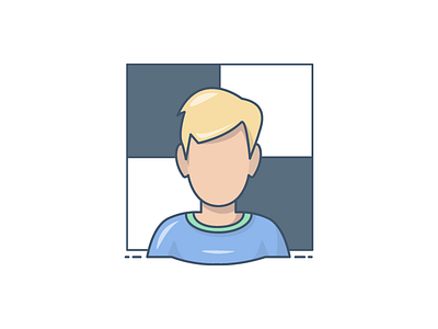 Player 1 avatar avatar icon avatar photo character id illustration man player vector