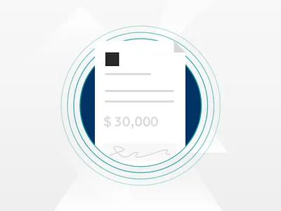 Your Policy icon illustration sketch ui ux